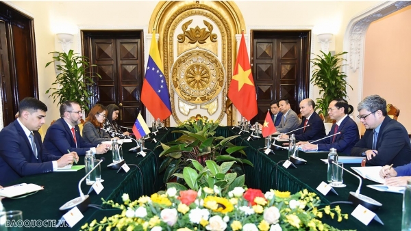 Vietnamese and Venezuelan Foreign Ministers agree to deepen multifaceted cooperation