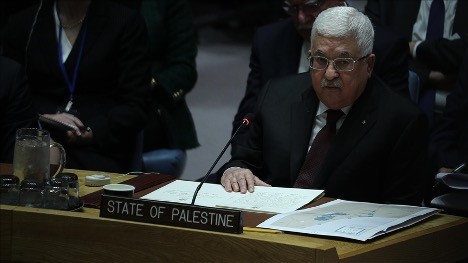Tổng thống Palestine, Mahmoud Abbas. ( Nguồn: Anadolu Agency)
