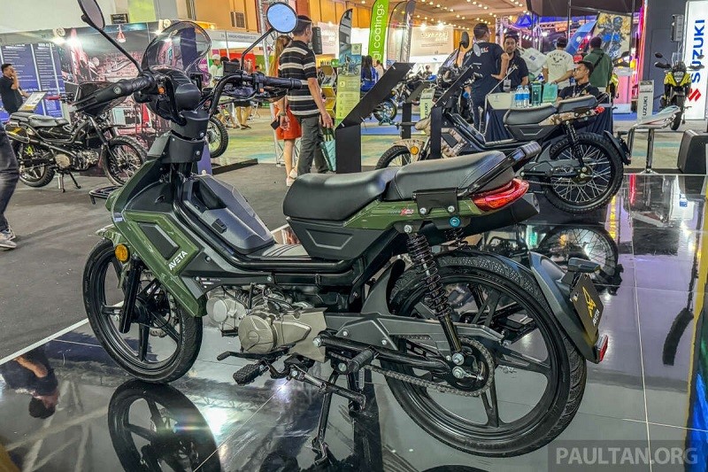 Cận cảnh xe máy Aveta Ranger Cub Cross 2024 vừa ra mắt tại Malaysia, giá từ 27 triệu đồng