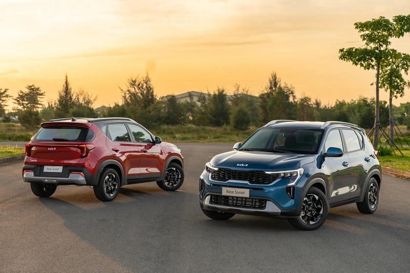 Cận cảnh Kia Sonet 2024 vừa ra mắt tại Việt Nam