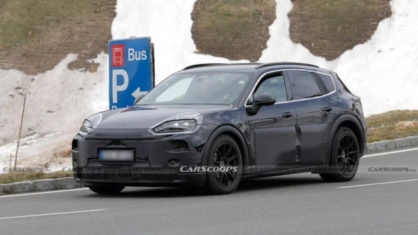 Lộ diện Porsche Cayenne 2026 EV tại châu Âu