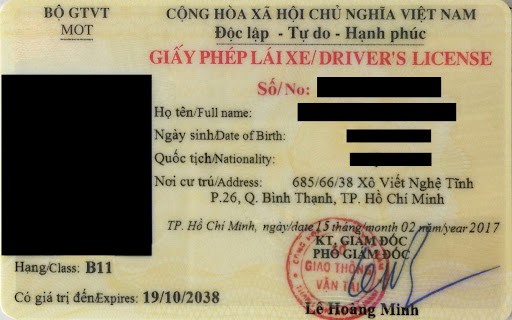 Giấy phép lái xe B1 và B11 khác nhau thế nào?