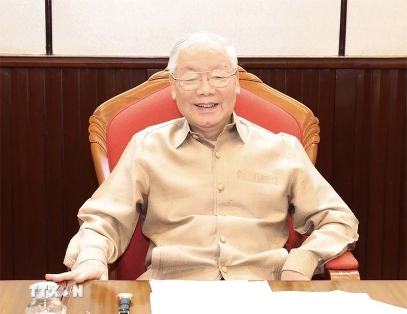 Tổng Bí thư Nguyễn Phú Trọng chủ trì cuộc họp lãnh đạo chủ chốt về nhiệm vụ trọng tâm trong thời gian tới