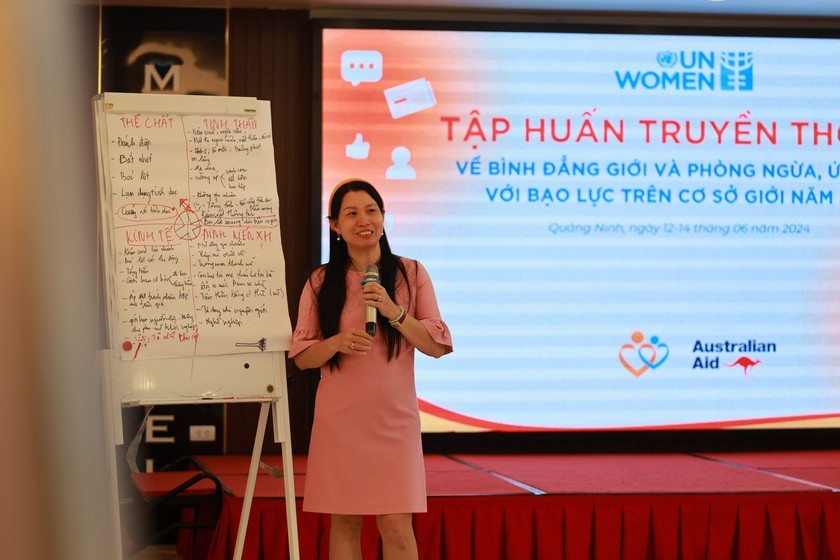 UN Women: Hãy mạnh dạn nói ‘không’ với bạo lực giới UN Women: Hãy mạnh dạn nói ‘không’ với bạo lực giới