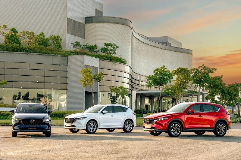 Top 5 xe đa dụng cỡ trung bán chạy nhất tháng 5/2024 Mazda CX-5 vẫn 'vô đối'