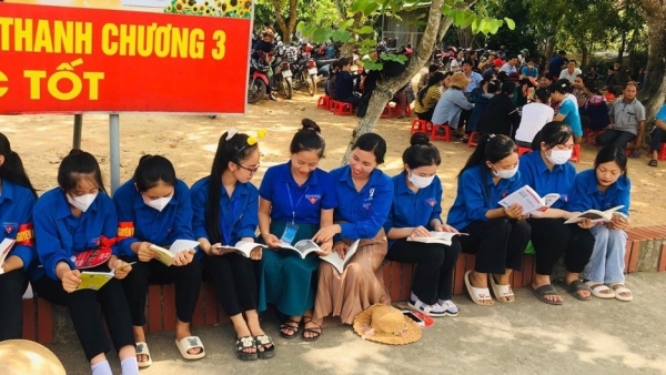 Spread reading culture: Meaningful initiatives during the 10th grade entrance exam in Nghe An province