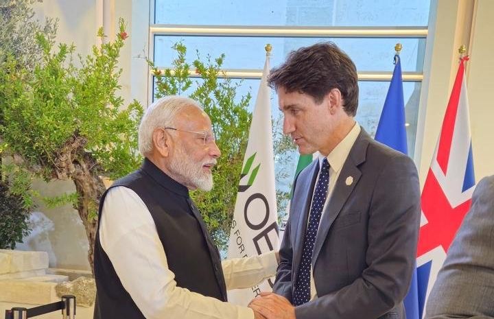 Thủ tướng Ấn Độ gặp Thủ tướng Canada