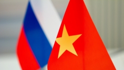 Lãnh đạo Việt Nam-Nga trao đổi thư mừng