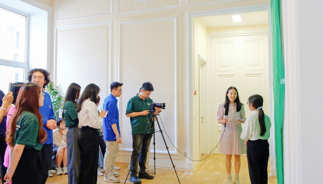 Sinh viên Việt Nam tại Nga nâng cao nghiệp vụ truyền thông
