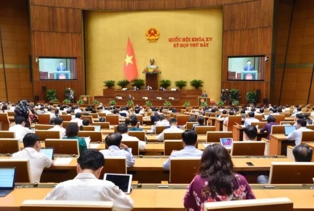 National Assembly deputies discuss bills on June 18