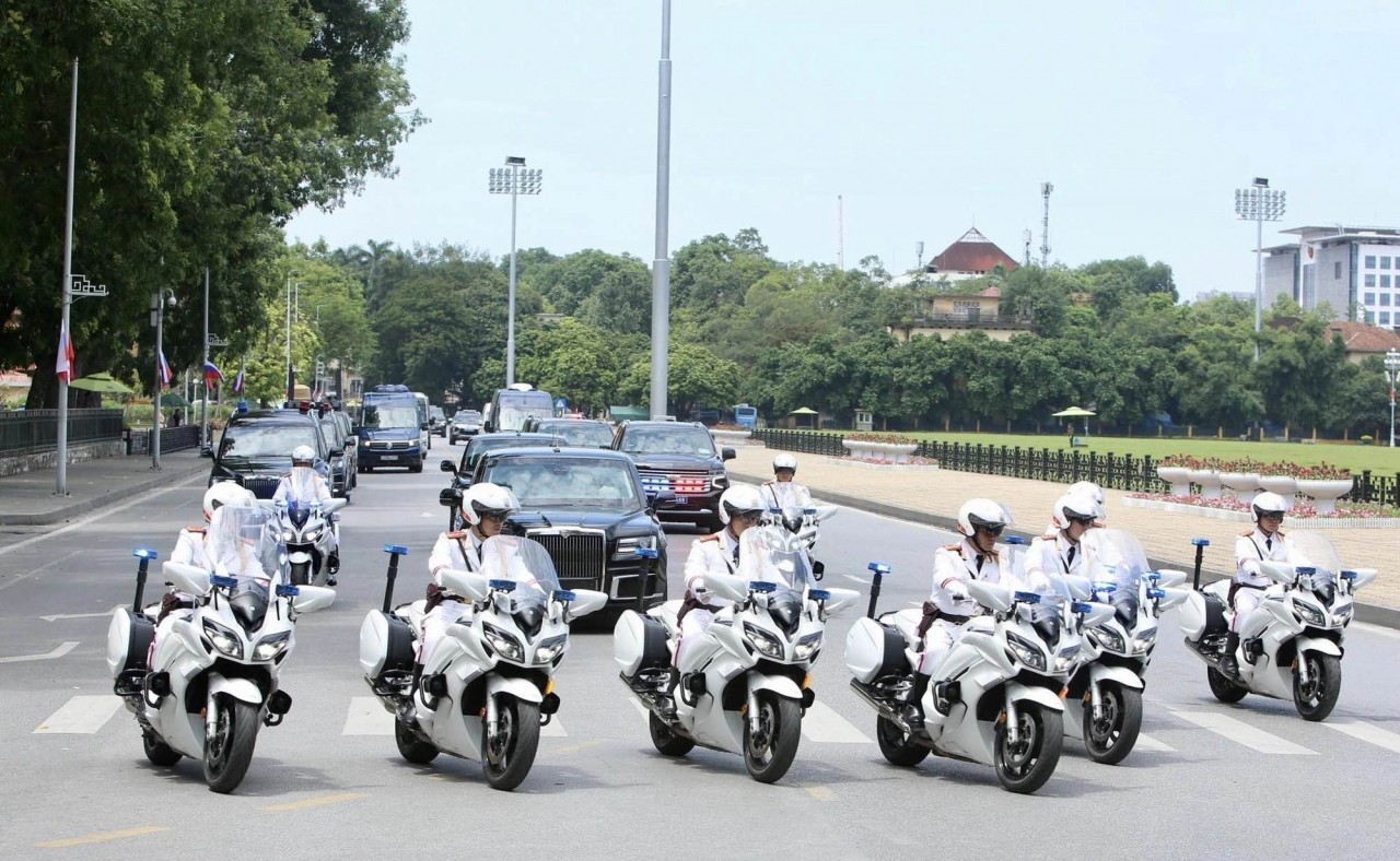 Sẵn sàng đảm bảo an toàn cho chuyến thăm của Tổng thống Nga Putin