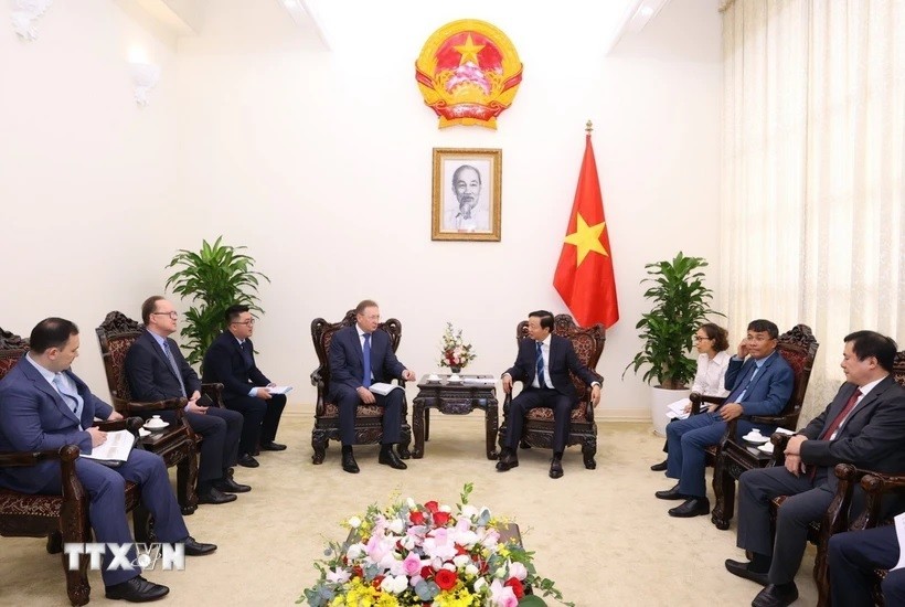 Deputy PM Tran Hong Ha receives General Director of Russia’s Zarubezhneft