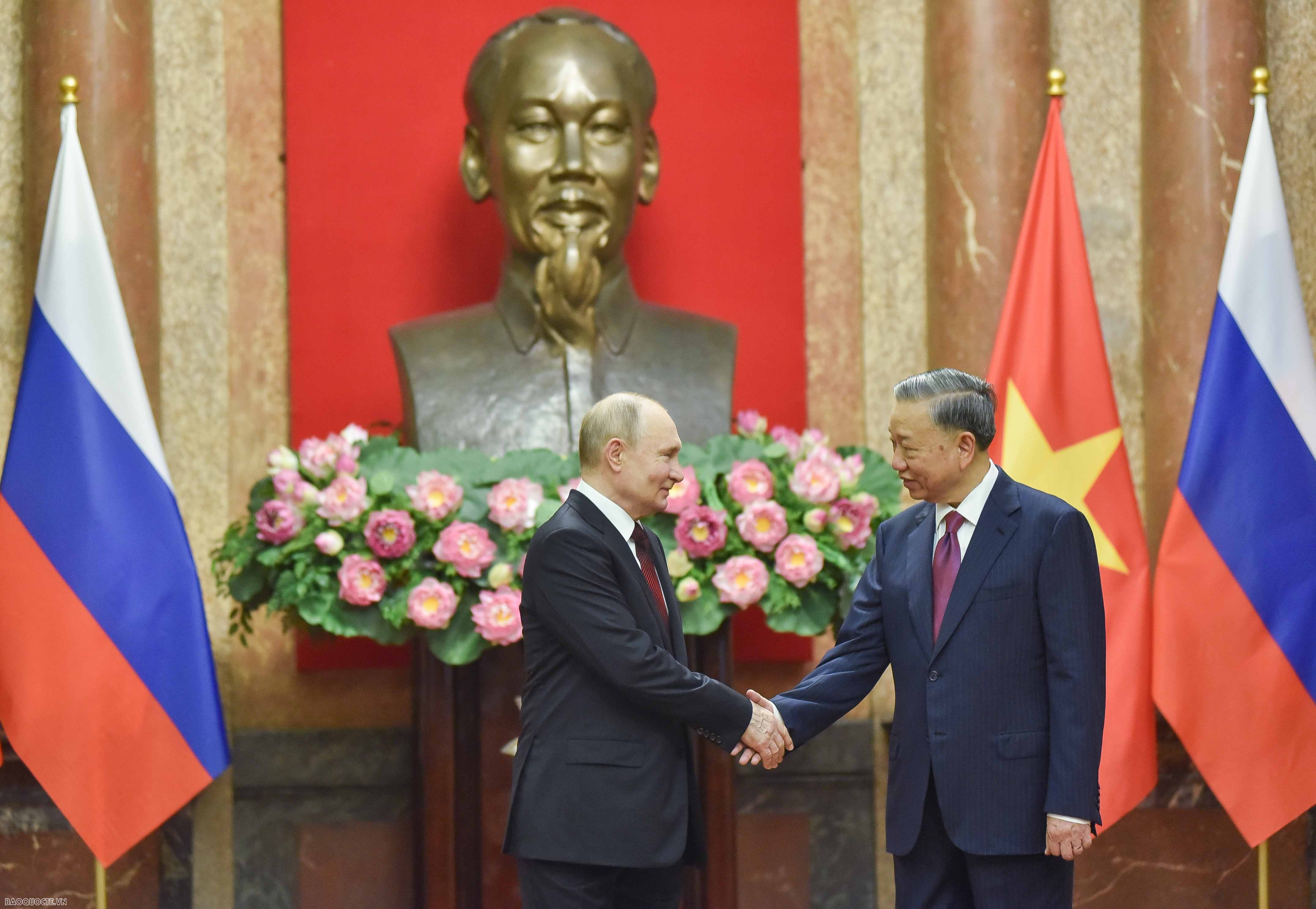 Chuyến thăm dày đặc các hoạt động của Tổng thống Nga Putin