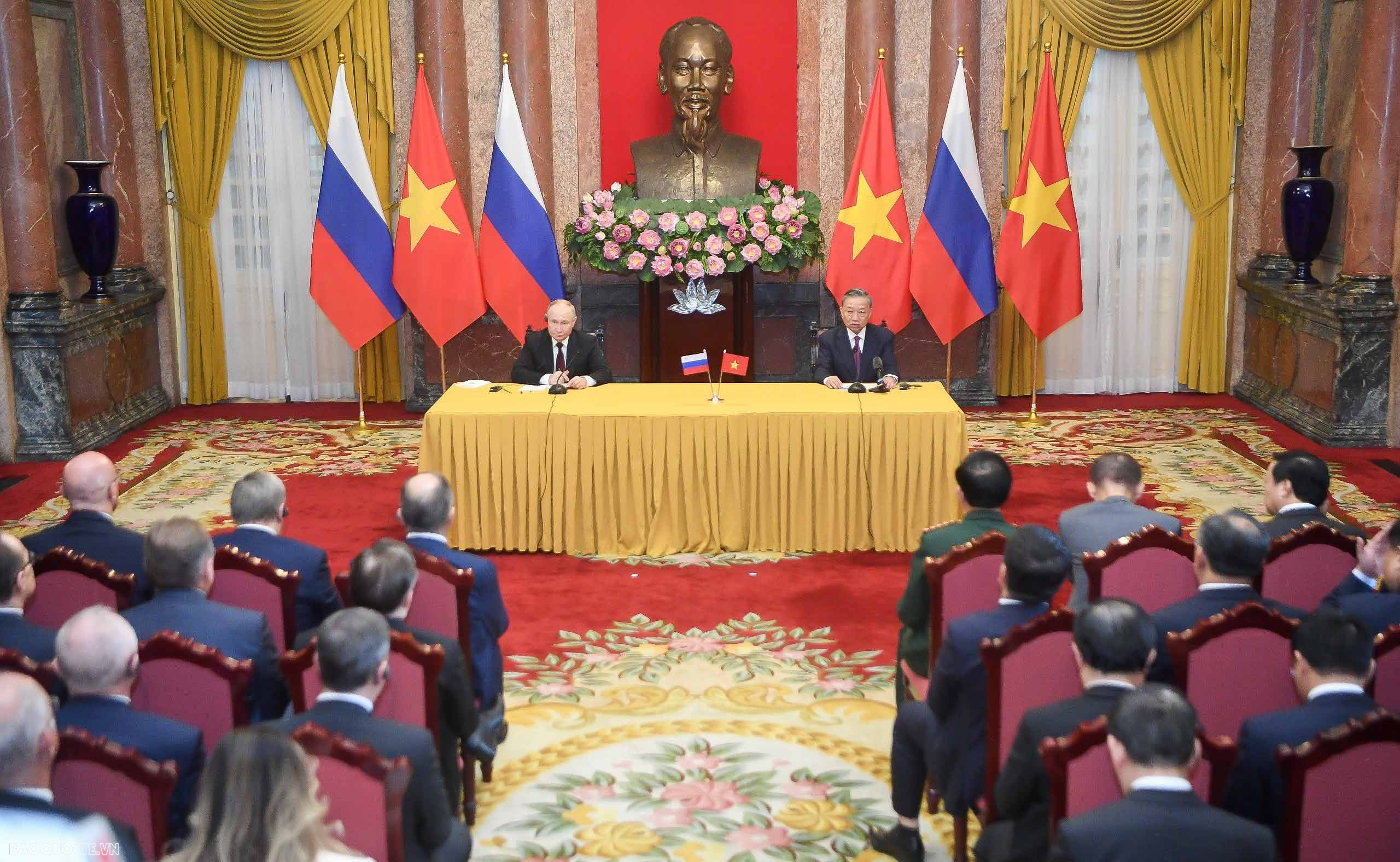 Russian President Vladimir Putin wraps up state visit to Vietnam