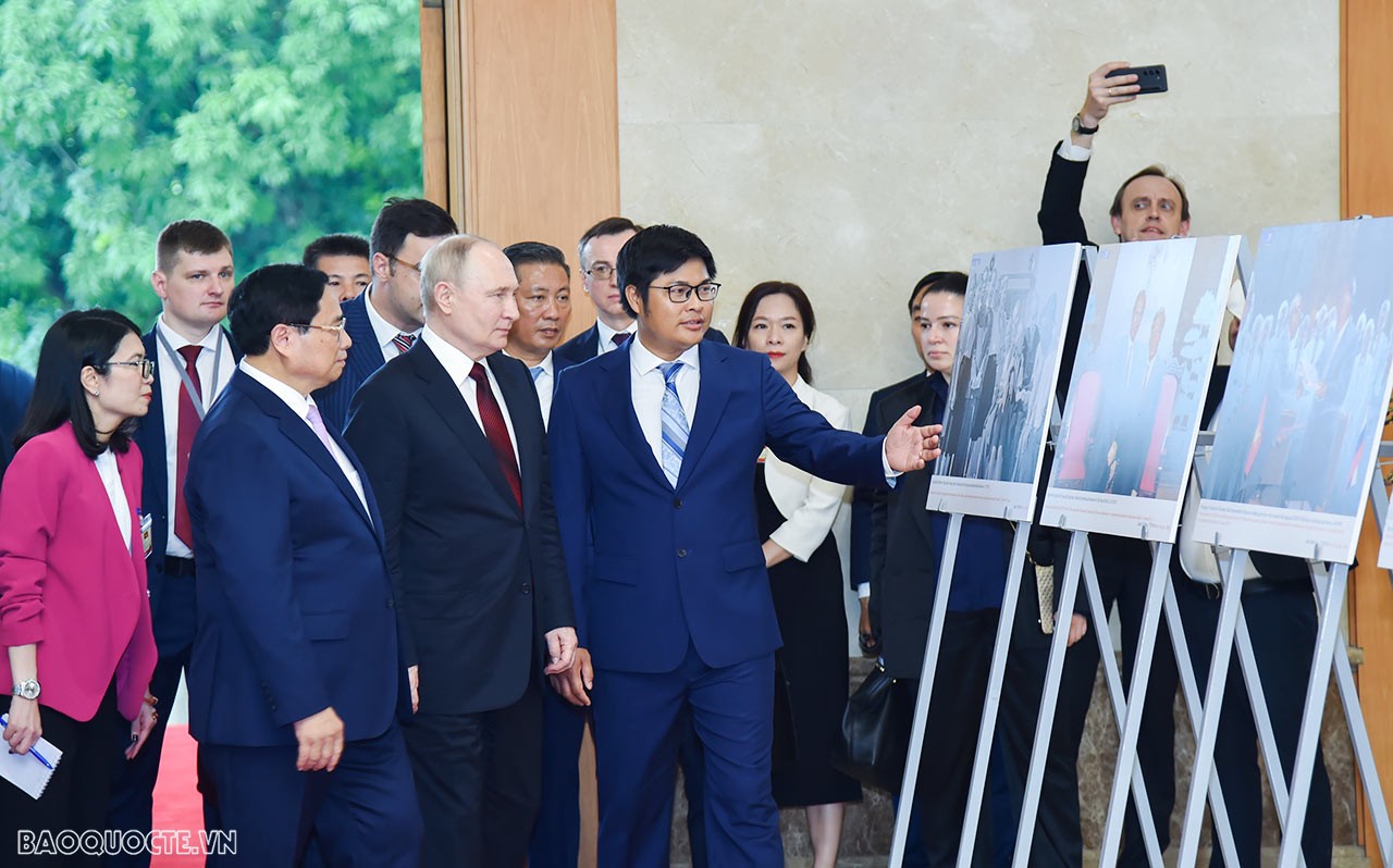 Chuyến thăm dày đặc các hoạt động của Tổng thống Nga Putin