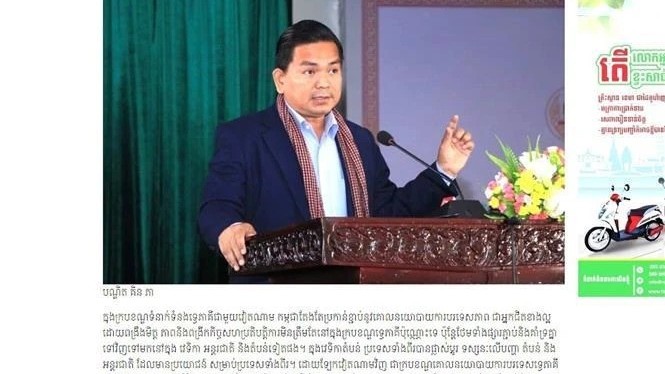 Cambodian scholar emphasizes strong Vietnam-Cambodia relations
