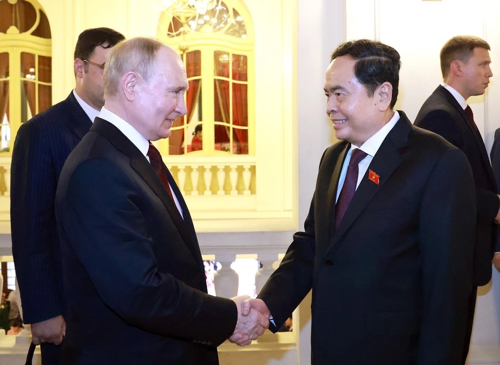 Chuyến thăm dày đặc các hoạt động của Tổng thống Nga Putin