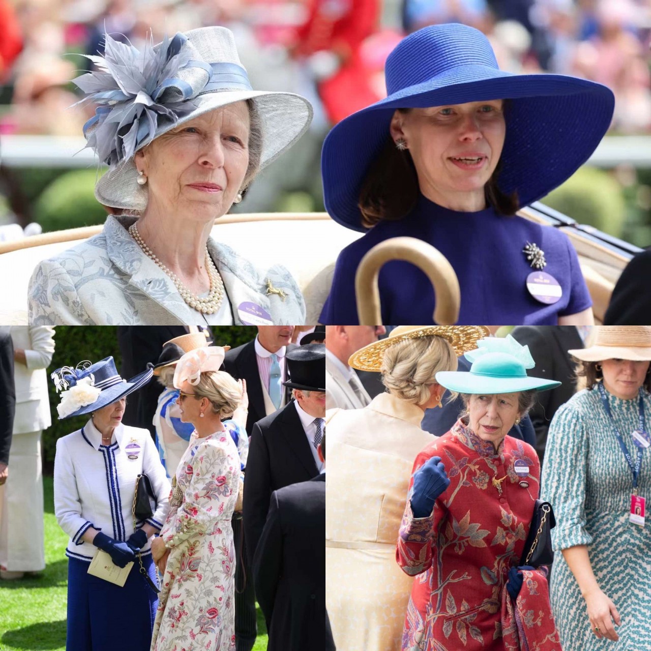 Royal Ascot 2024: Những chiếc mũ có một không 2 tại lễ đua ngựa thường niên của Hoàng gia Anh