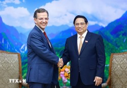Thủ tướng Phạm Minh Chính tiếp đoàn công tác của Quỹ Tiền tệ quốc tế