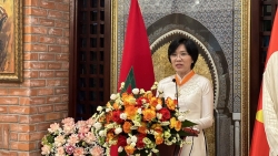 Đại sứ Đặng Thị Thu Hà đón nhận Huân chương Hoàng gia Morocco cao quý