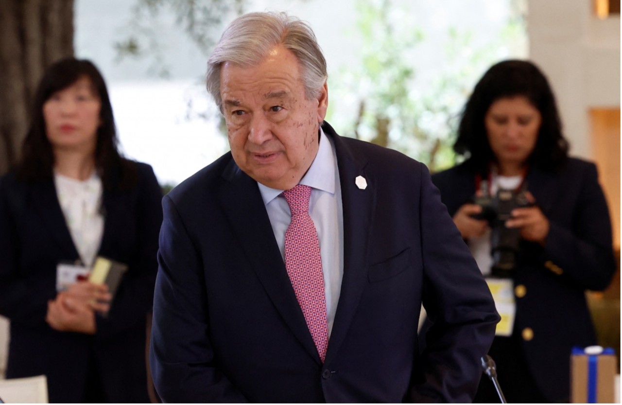 Tổng thư ký Liên hợp quốc Antonio Guterres. (Nguồn: Reuters)