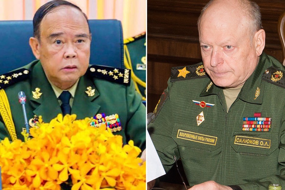 Campuchia, Nga ký biên bản ghi nhớ về hợp tác lục quân