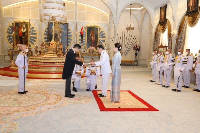 Đại sứ Phạm Việt Hùng trình Thư ủy nhiệm lên Nhà Vua Thái Lan