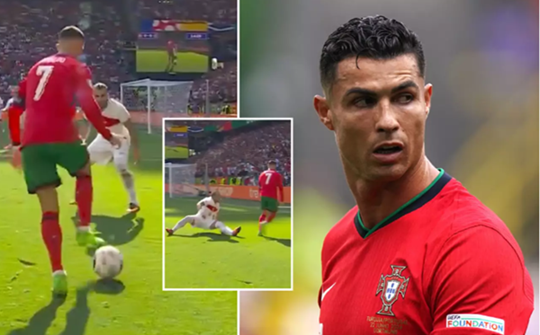 Pha đảo chân qua người kĩ thuật của CR7