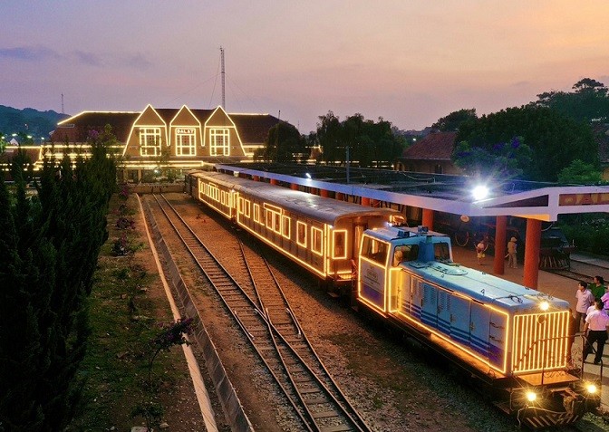 Ga đường sắt Đà Lạt - điểm du lịch mới tại tỉnh Lâm Đồng