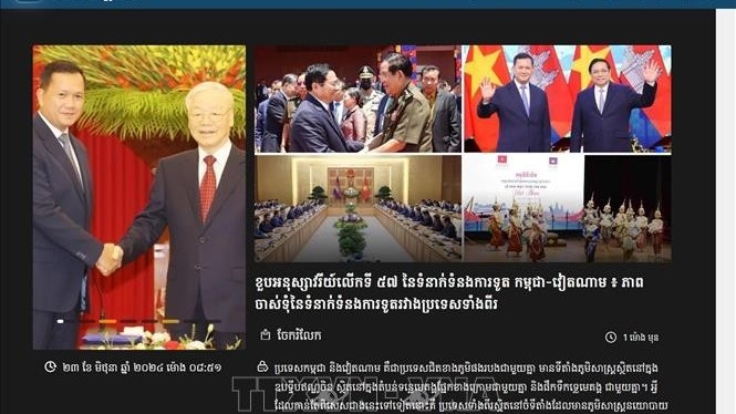 57 năm quan hệ Việt Nam-Campuchia: Phát triển ngày càng sâu rộng, thực chất và hiệu quả trên mọi lĩnh vực