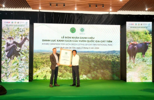 Cat Tien national park officially joins IUCN green list