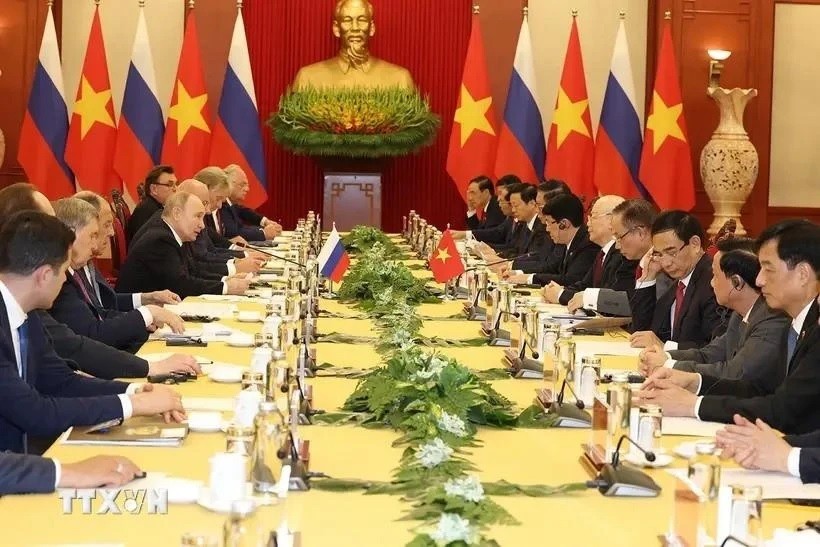 President Vladimir Putin sent thank-you letter, affirming Vietnam talks as constructive, productive