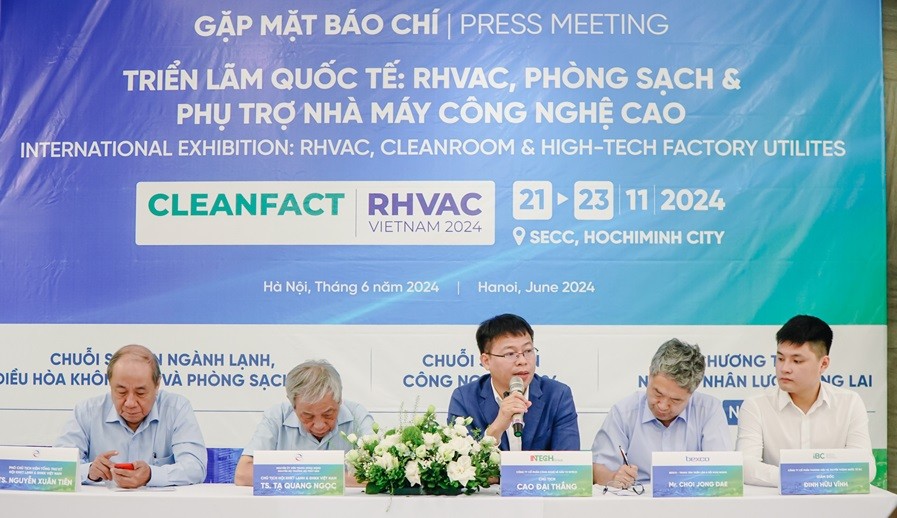 Nhiều công nghệ mới về nhiệt, điện lạnh được giới thiệu tại Cleanfact & RHVAC Vietnam 2024