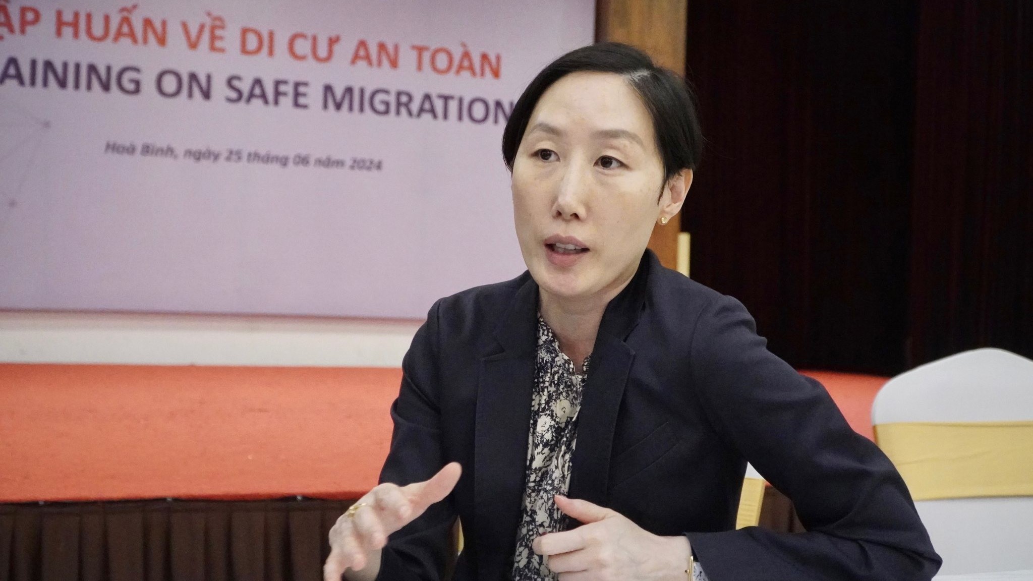 Trưởng Phái đoàn IOM: Việt Nam rất tích cực thúc đẩy di cư an toàn và nghiêm túc chống mua bán người