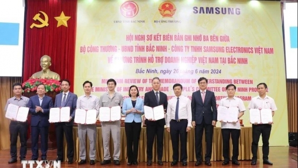 Conference was held to support Vietnamese enterprises in Bac Ninh