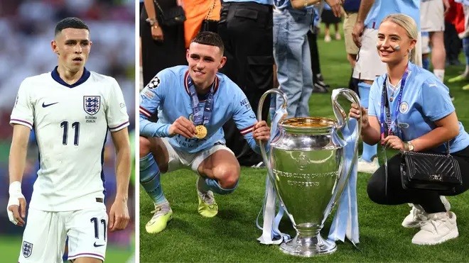 Tạm rời EURO 2024, Phil Foden trở về Anh đón con thứ 3