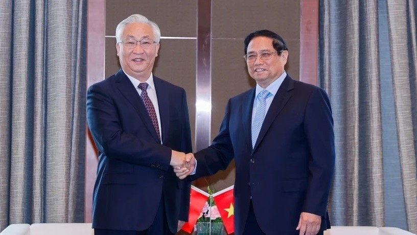 PM Pham Minh Chinh receives Chinese Vice  Zhang Guoqing in Beijing