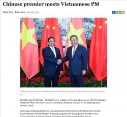 Báo chí Trung Quốc đưa đậm nét chuyến công tác của Thủ tướng Phạm Minh Chính