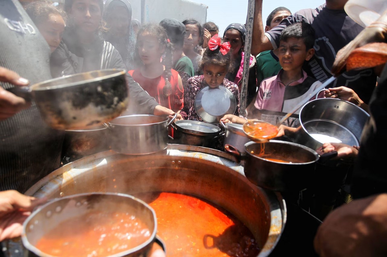 Xung đột Israel Palestine: Trẻ em Gaza đối mặt với nạn đói cùng cực