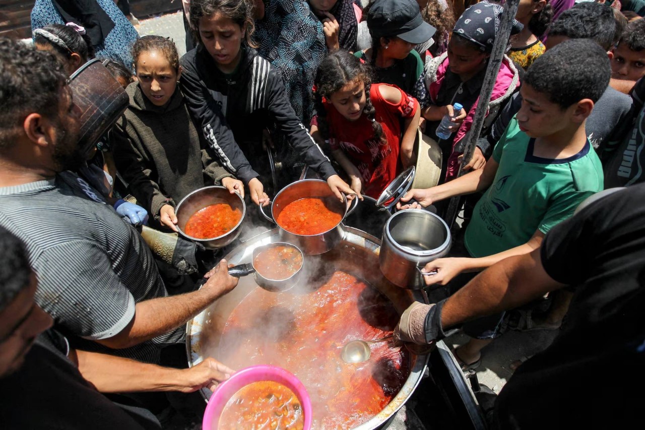 Xung đột Israel Palestine: Trẻ em Gaza đối mặt với nạn đói cùng cực