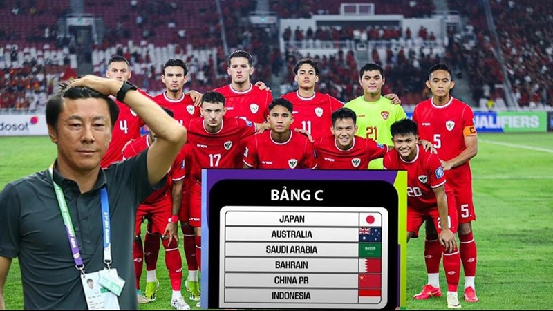 Đội tuyển Indonesia lọt bảng đấu cực khó ở vòng loại thứ 3 World Cup 2026