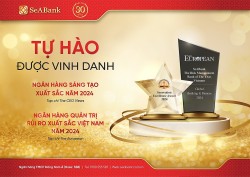 Ngân hàng TMCP Đông Nam Á SeABank được vinh danh hai giải thưởng quốc tế