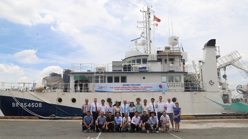Khảo sát, nghiên cứu hải dương học hỗn hợp Việt-Pháp ở vùng biển Việt Nam