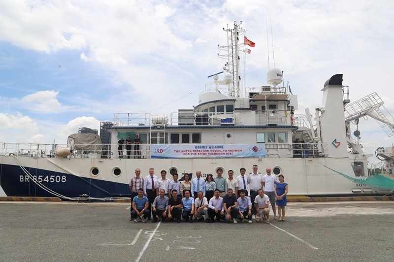 Khảo sát, nghiên cứu hải dương học hỗn hợp Việt-Pháp ở vùng biển Việt Nam