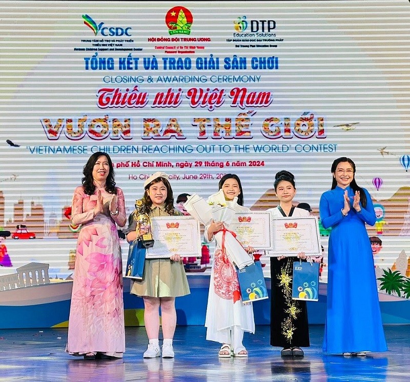 Sôi nổi vòng chung kết cuộc thi Thiếu nhi Việt Nam - Vươn ra thế giới