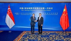 Trung Quốc-Singapore 'bắt tay' hợp tác về kỹ thuật số