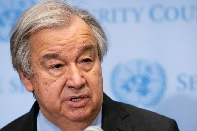 Tổng thư ký Liên hợp quốc Antonio Guterres. (Nguồn: UN)