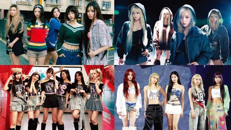 Danh sách 5 nhóm nhạc nữ thống trị Kpop nửa đầu năm 2024