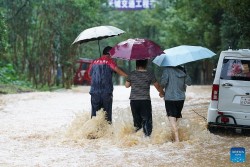 Trung Quốc: Mưa lớn, tỉnh An Huy sơ tán gần 200.000 người