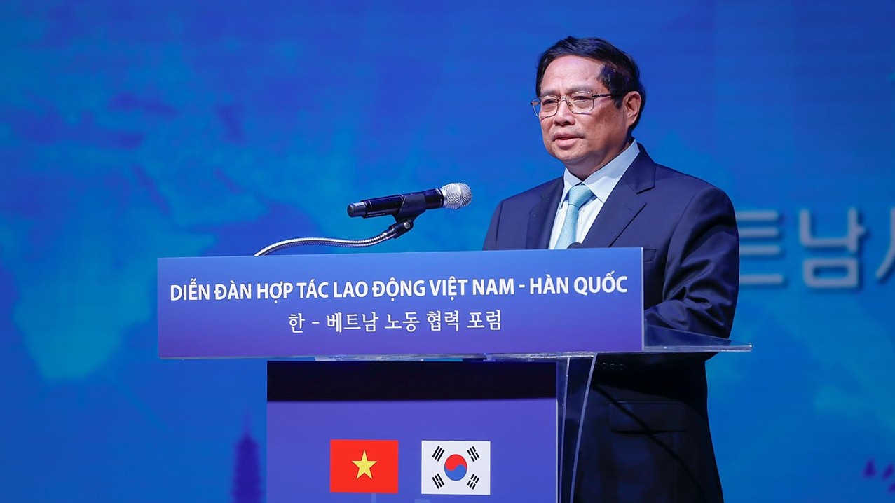 PM Pham Minh Chinh attends Vietnam-RoK Labour Cooperation Forum in Seoul